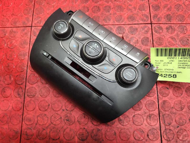 2015 Dodge Journey Heater A/C Control