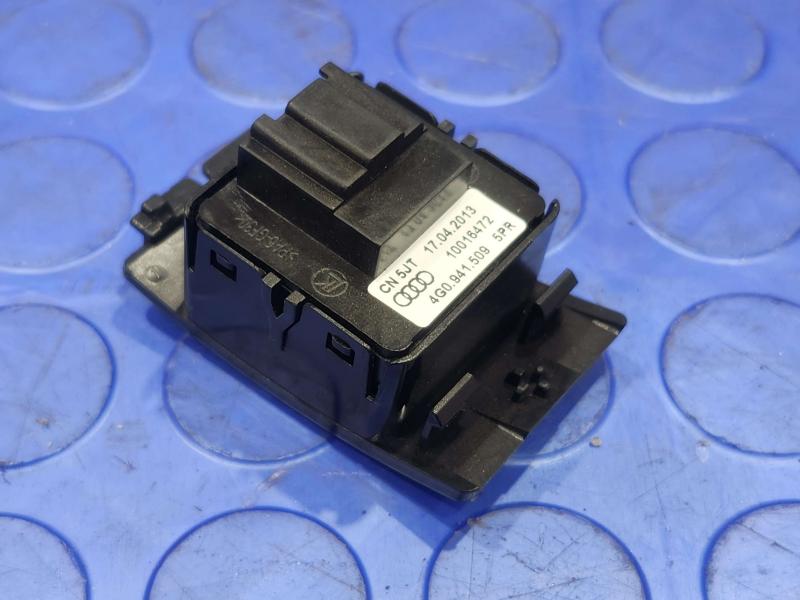 2012-2018 Audi A7 Hazard Light Control Switch Genuine OEM Part 4G09415095PR