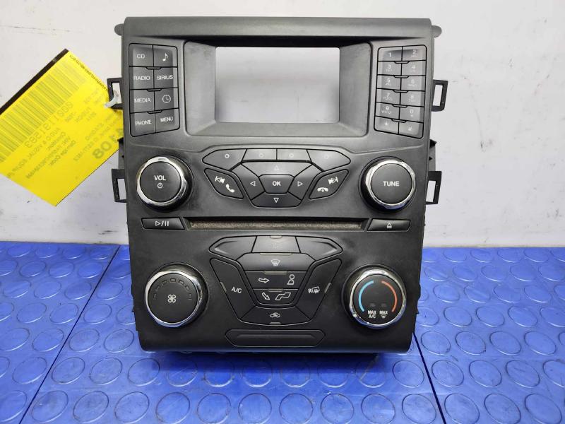 2014-2015 Ford Fusion Radio Control Panel Assembly Genuine OEM ES7T-18E243-EB