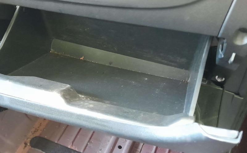 2014-2023 Mitsubishi Mirage Glove Box Compartment Black OEM 8006A304XA