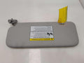 2017-2022 Hyundai Ioniq Sun Visor RH Passenger Side Gray OEM 85220G2110TTX