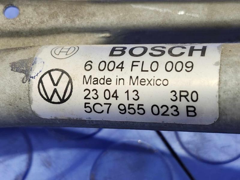 2011-2018 Volkswagen Jetta Sedan Windshield Wiper Linkage Transmission OEM 5C7955601