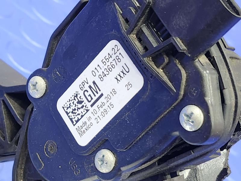2018 Chevrolet Equinox Pedal Assembly