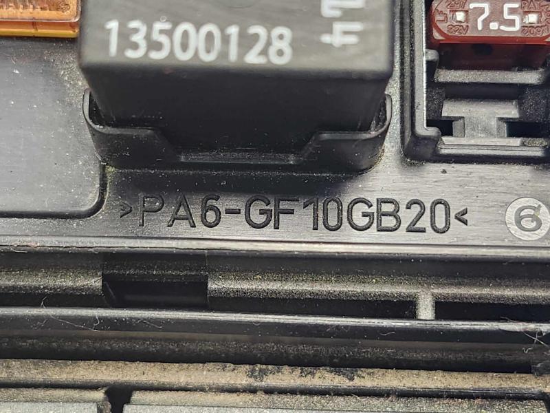 2019 Chevrolet Equinox Engine Fuse Box