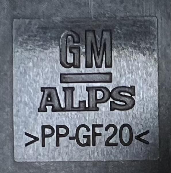 2019 GMC Acadia Door Switch Front