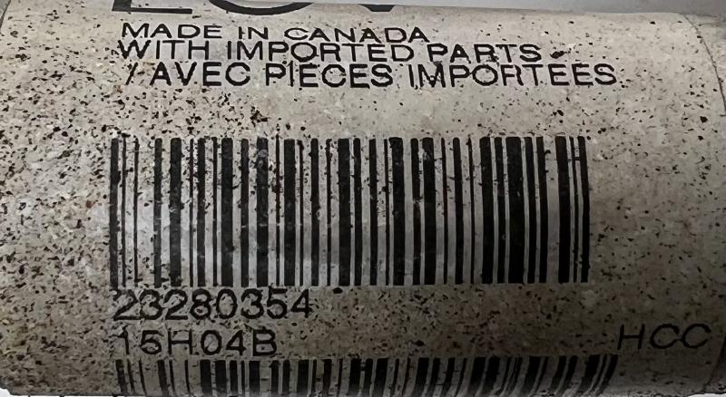 2016 Chevrolet Impala Air Conditioner Hose