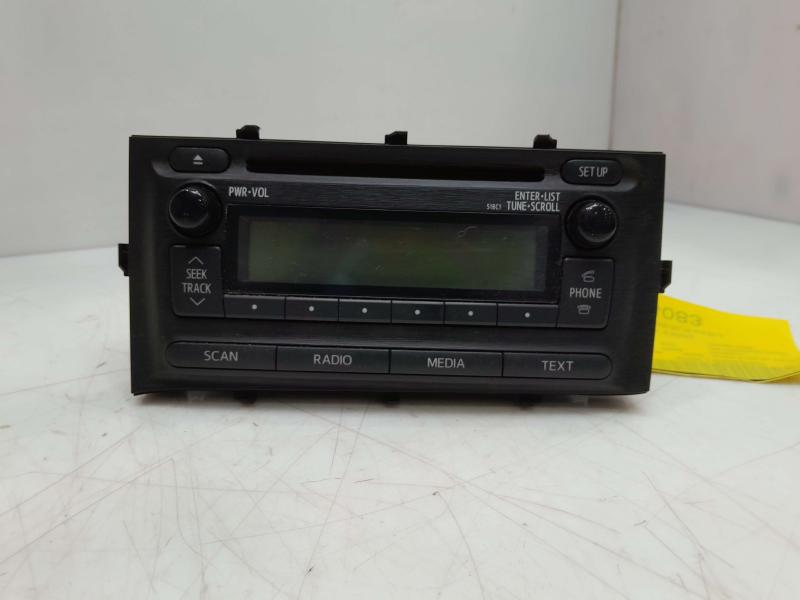 2012 - 2014 Toyota Prius C Radio Receiver Display Screen Assembly 518C1 OEM 8612052D10