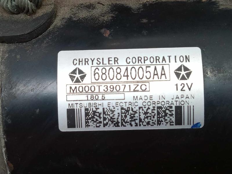 2016 Chrysler 200 Starter Motor