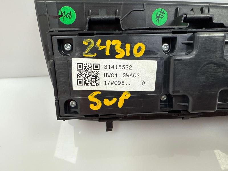 2018 Volvo S90 Door Switch Front