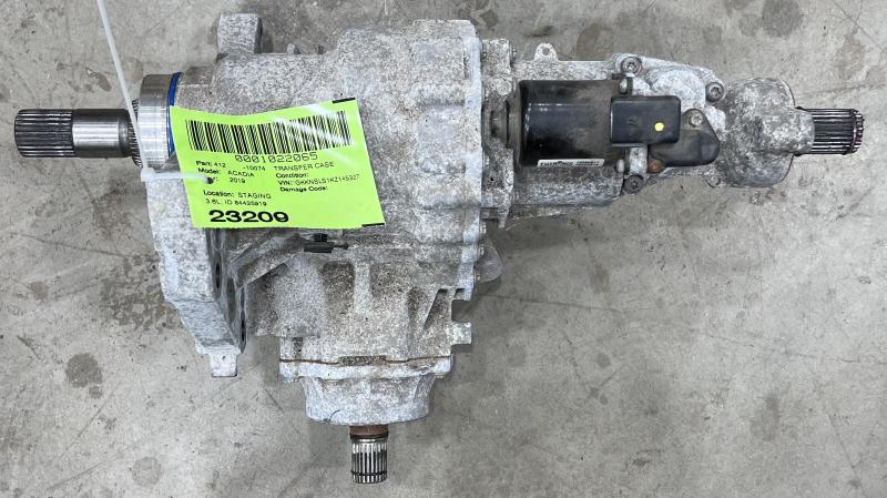 2019 GMC Acadia Transfer Case