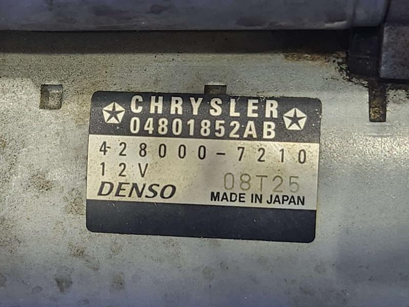 2016 Dodge Challenger Starter Motor