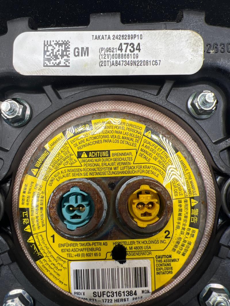 2012 Chevrolet Cruze Air Bag