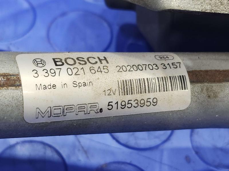 2020 Jeep Renegade Wiper Motor Front