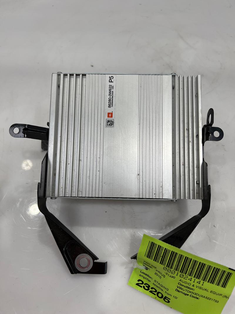 2010 2011 Toyota Prius JBL Radio Amplifier OEM 862800W622