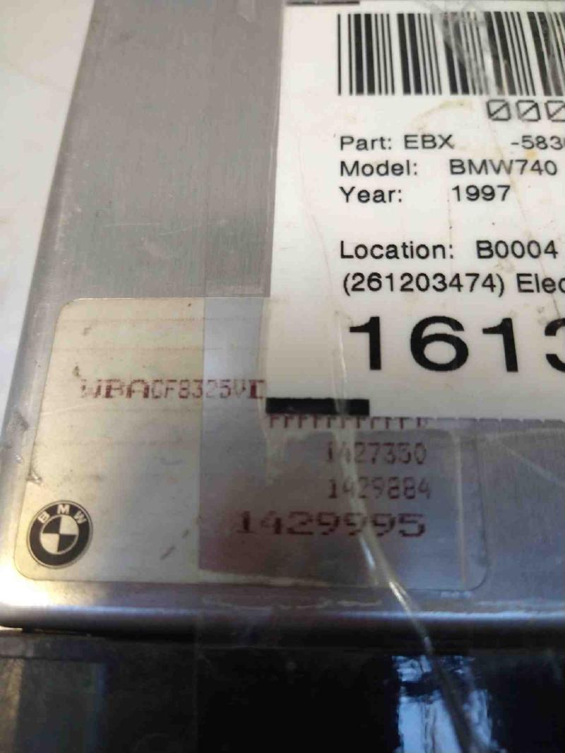 1997 BMW 740I Engine/Motor Brain Box
