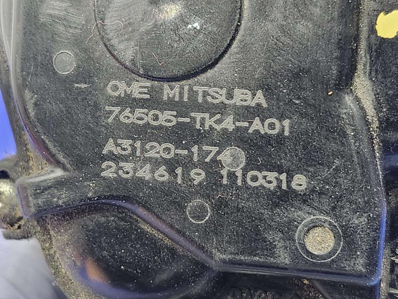2011 Honda Pilot Wiper Motor Front