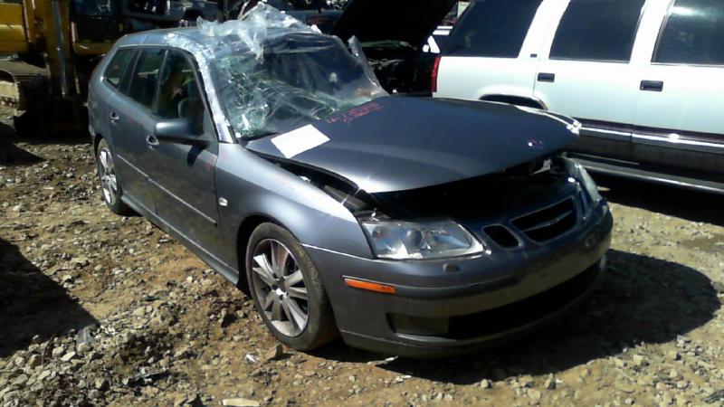 2007 Saab 9-3 Info-Gps-Tv Screen