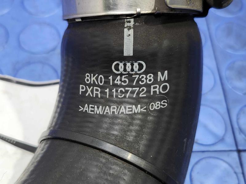 2013-2016 Audi A4 2.0L Intercooler Charge Air Lower Pressure Hose OEM 8K0145738M
