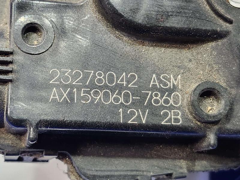 2018 Chevrolet Malibu Wiper Motor Front