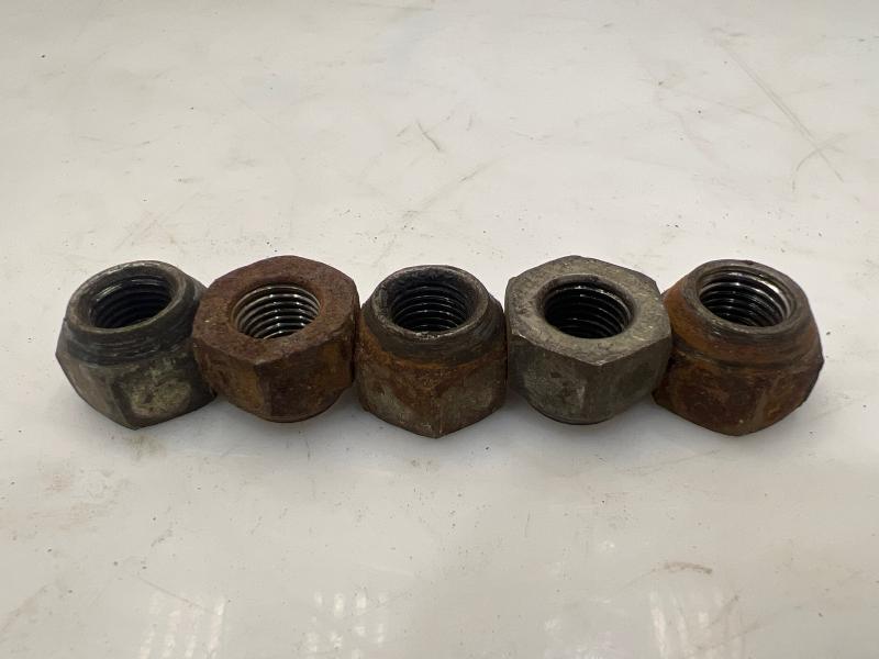 1965 - 1985 Oldsmobile Delta 88 7/16-20 Lug Nuts Set of Five OEM