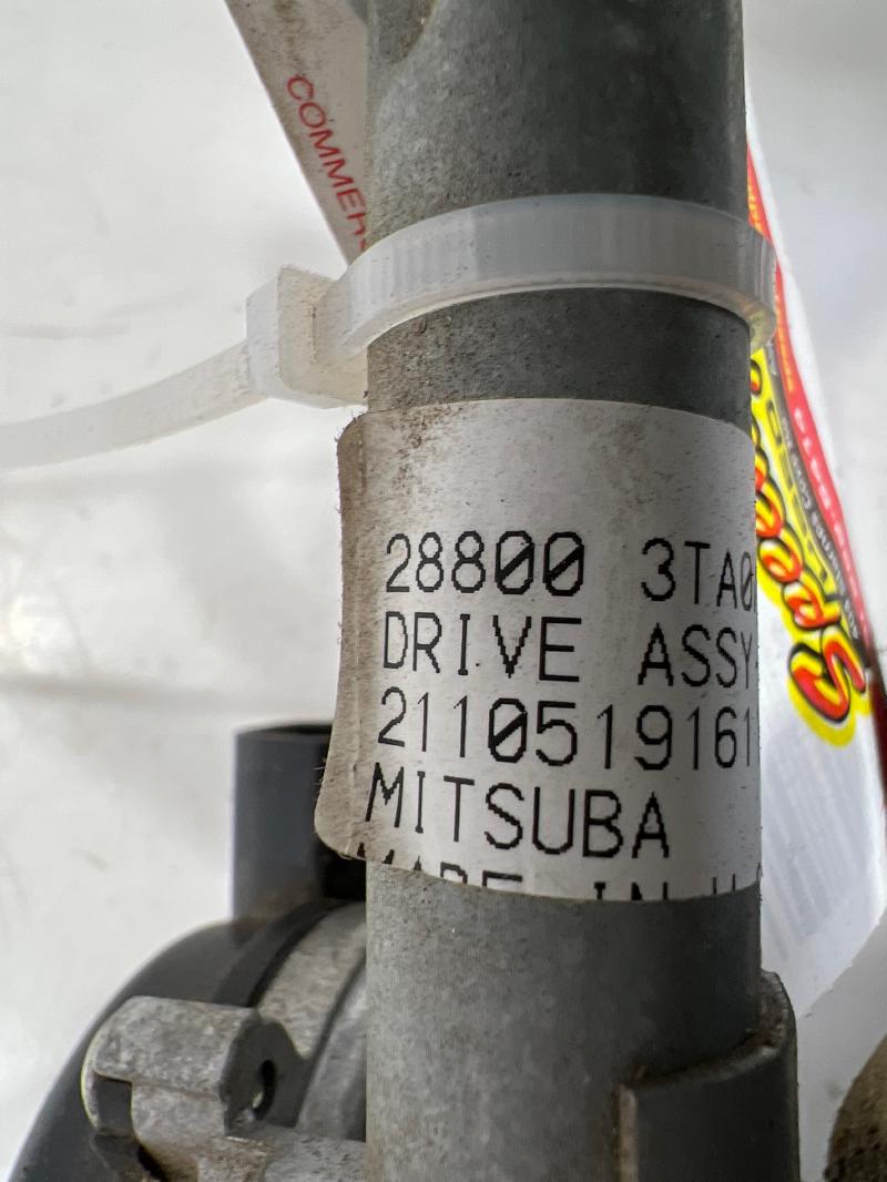 2013 Nissan Altima Wiper Motor Front