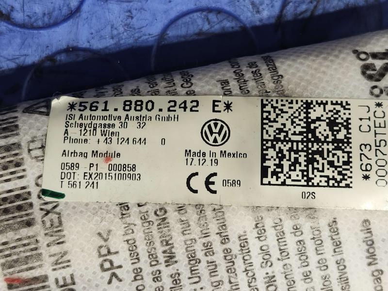 2020 Volkswagen Passat Air Bag