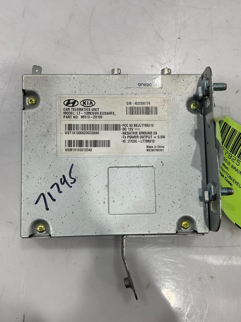 2014 Hyundai Veloster Chassis Brain Box