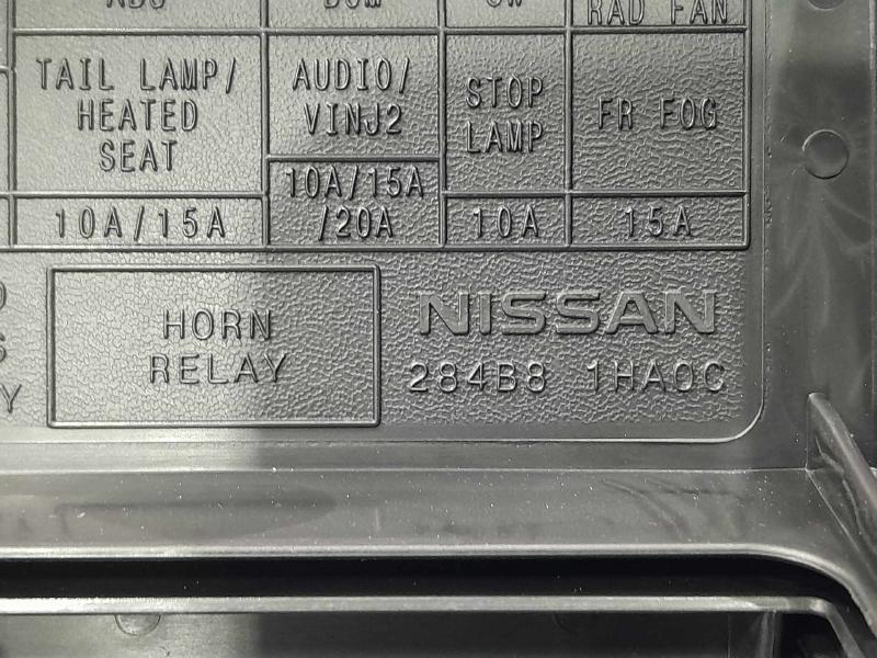 2014 Nissan Versa Engine Fuse Box