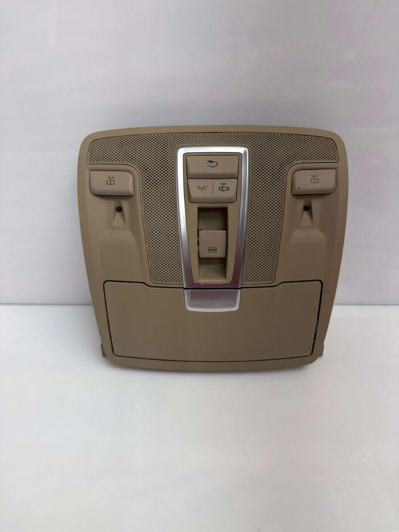 2012 Mercedes Benz ML W166 Roof Overhead Console Assembly Tan OEM 16690630018
