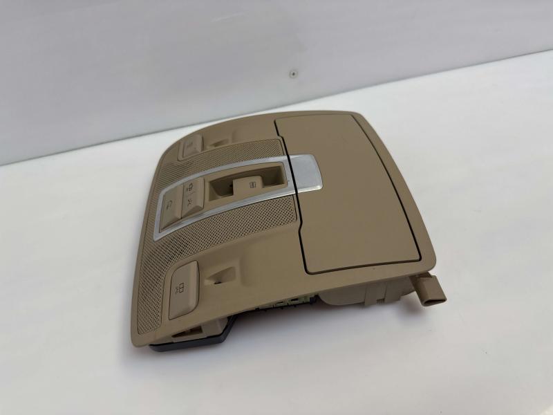 2012 Mercedes Benz ML W166 Roof Overhead Console Assembly Tan OEM 16690630018