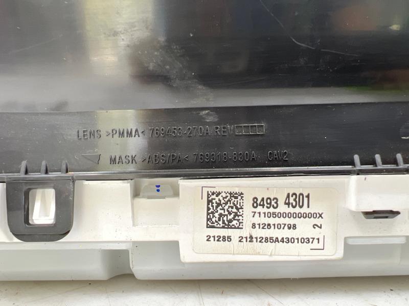 2022 Chevrolet Silverado 1500 Speedometer