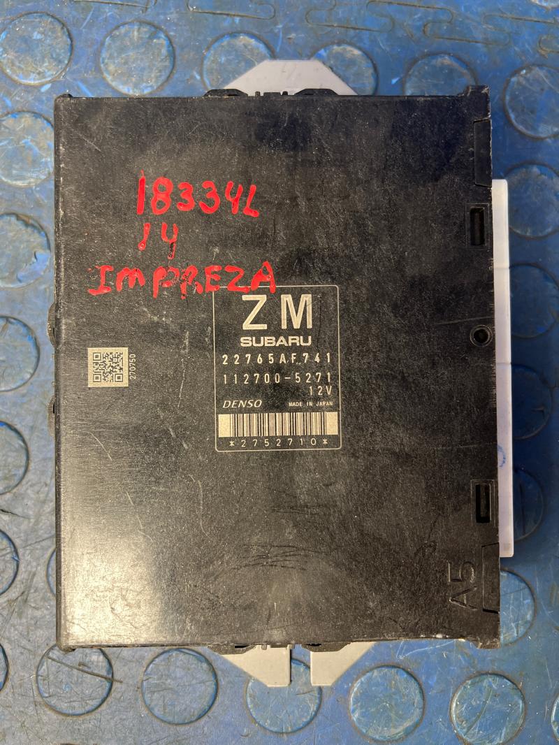 2014 Subaru Impreza Engine/Motor Brain Box