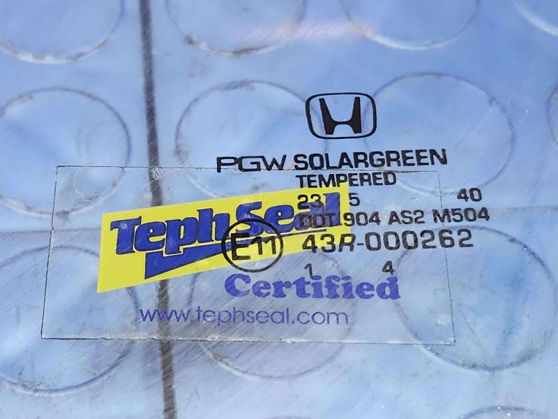 2013 Honda Civic Front Door Glass/Window