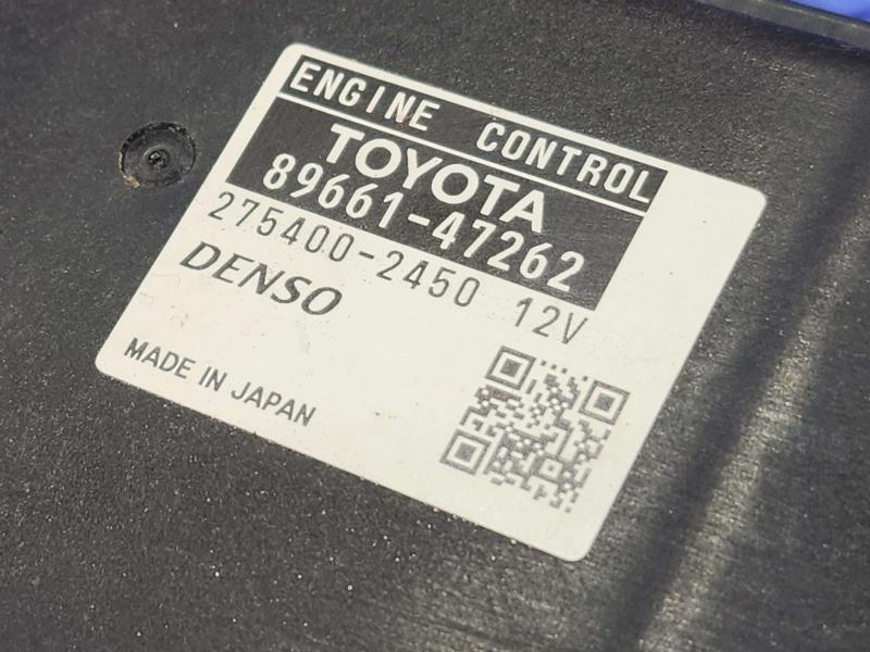 2010 Toyota Prius Electronic Control Module ECU ECM PCM From 9/09 OEM 89661-47262