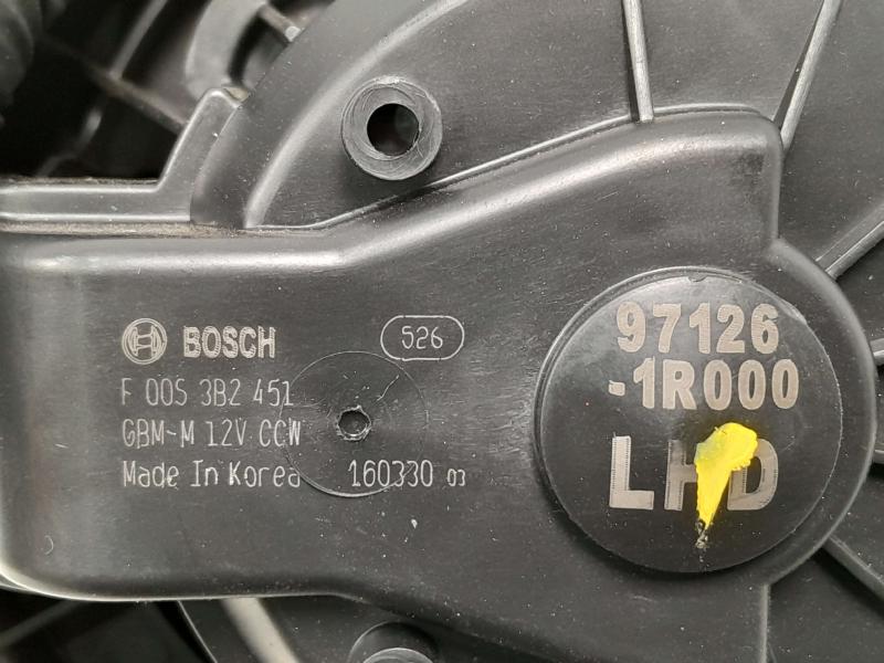 2012-2017 Hyundai Accent Heater AC Blower Motor Assembly OEM 971111R000