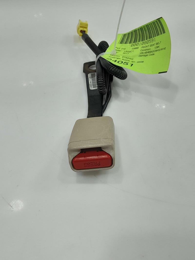 2017 Subaru Legacy Front Seat Belt