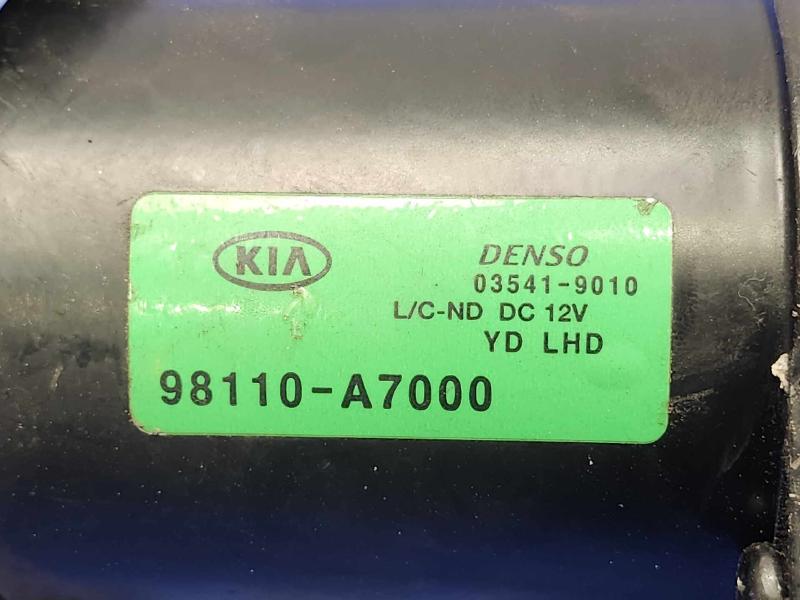2014-2018 Kia Forte Windshield Wiper Motor Genuine OEM Part 98110A7000