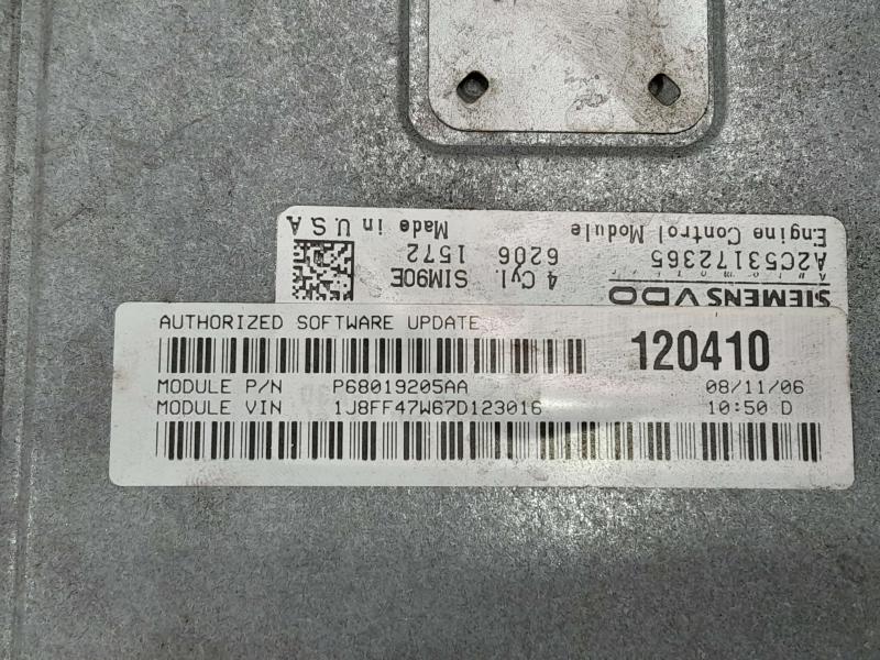 2007 Jeep Compass Engine/Motor Brain Box
