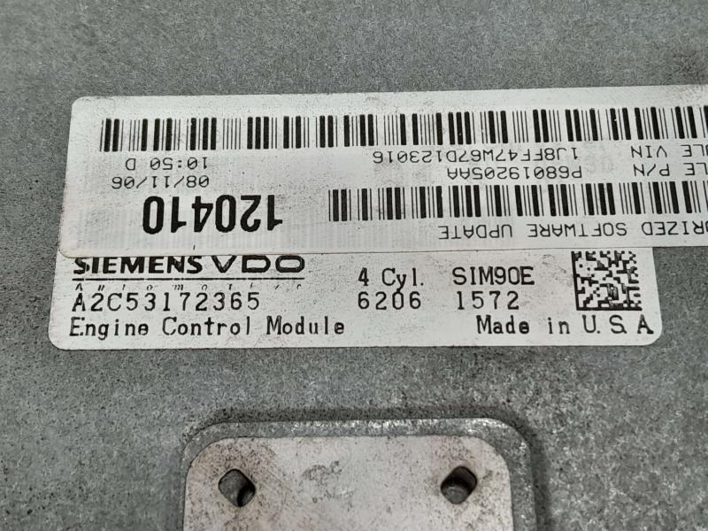 2007 Jeep Compass Engine/Motor Brain Box