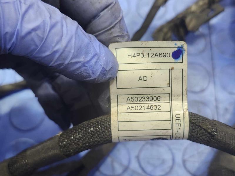 2017-2020 Jaguar F-Pace 2.0L Gasoline Engine Wiring Harness OEM H4P3-12A690-AD