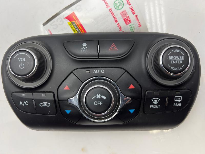 2013 Dodge Dart Heater A/C Control