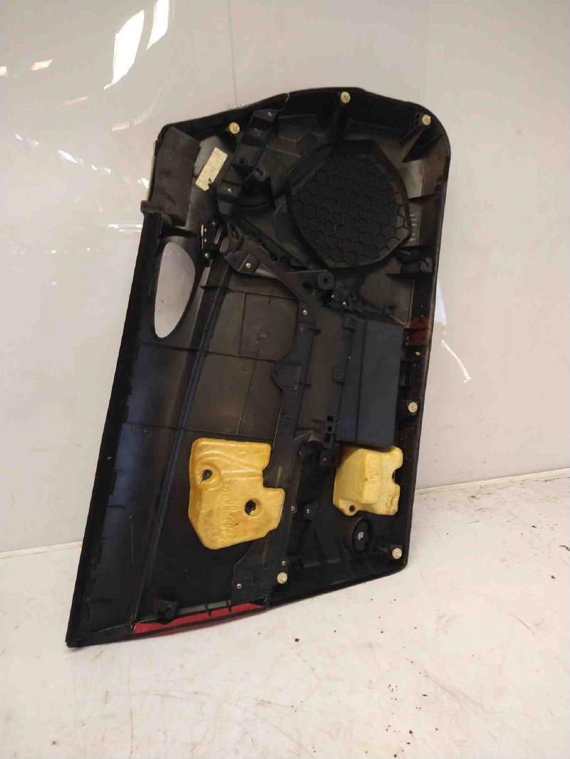 2004 2005 Mazda RX8 Front Door Panel RH Passenger w/ 9 Speaker Opt Red/Black OEM FE0468420F15