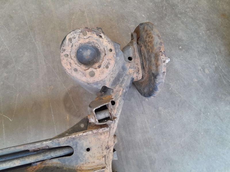 2014-2016 Kia Forte Rear Beam Axle Torsion Axle with Hubs OEM 55100A7101