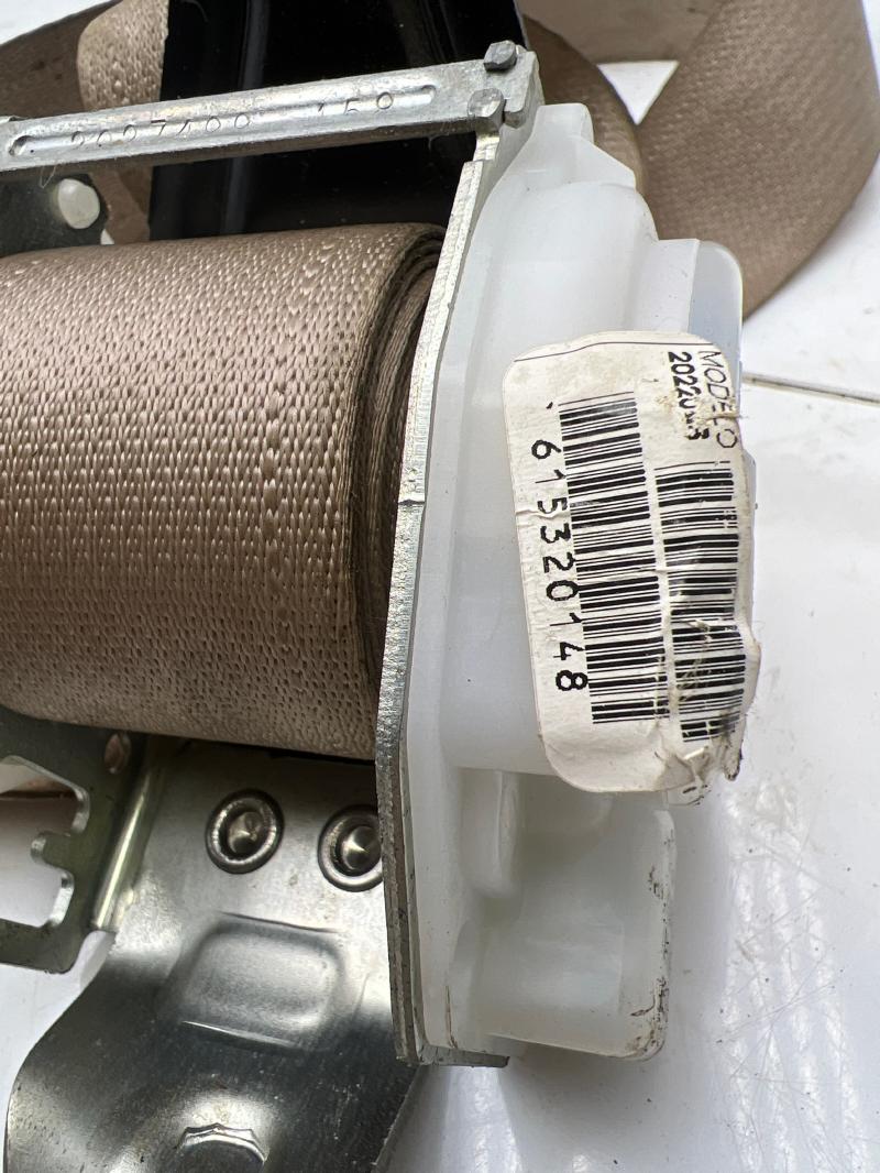 2006 Honda Accord Rear Seat Belt