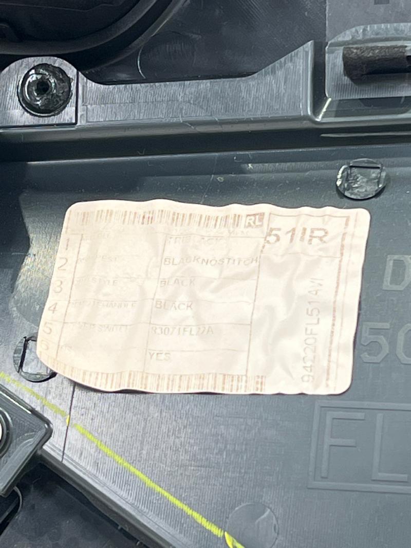 2022 Subaru Impreza Rear Door Trim Panel