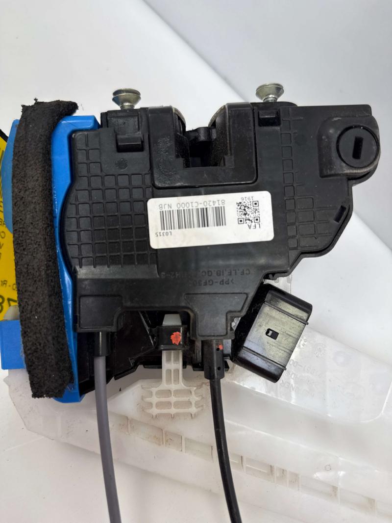 2019 Hyundai Sonata Rear Door Latch