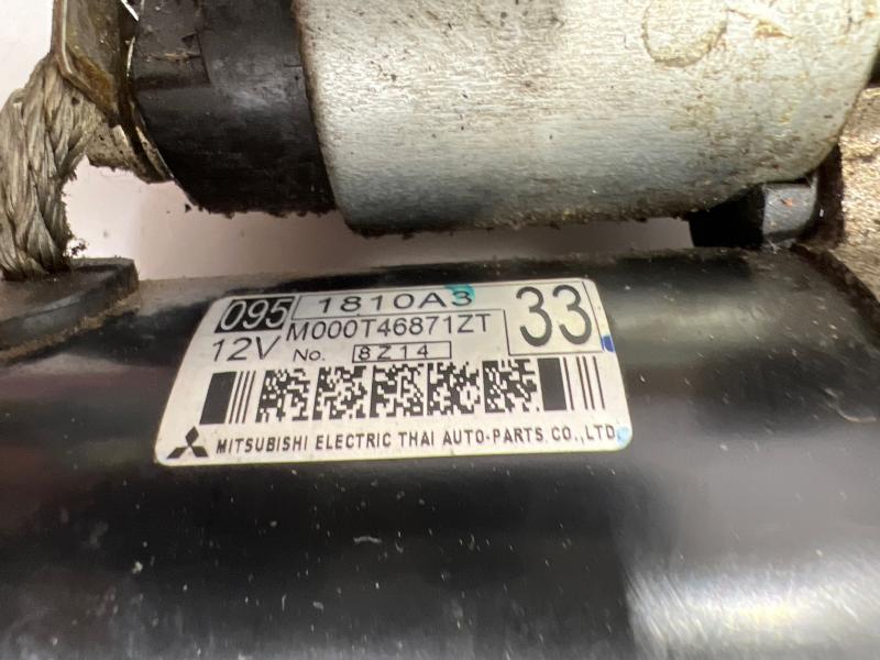 2014 - 2023 Mitsubishi Mirage 1.2L Starter Motor OEM 1810A333