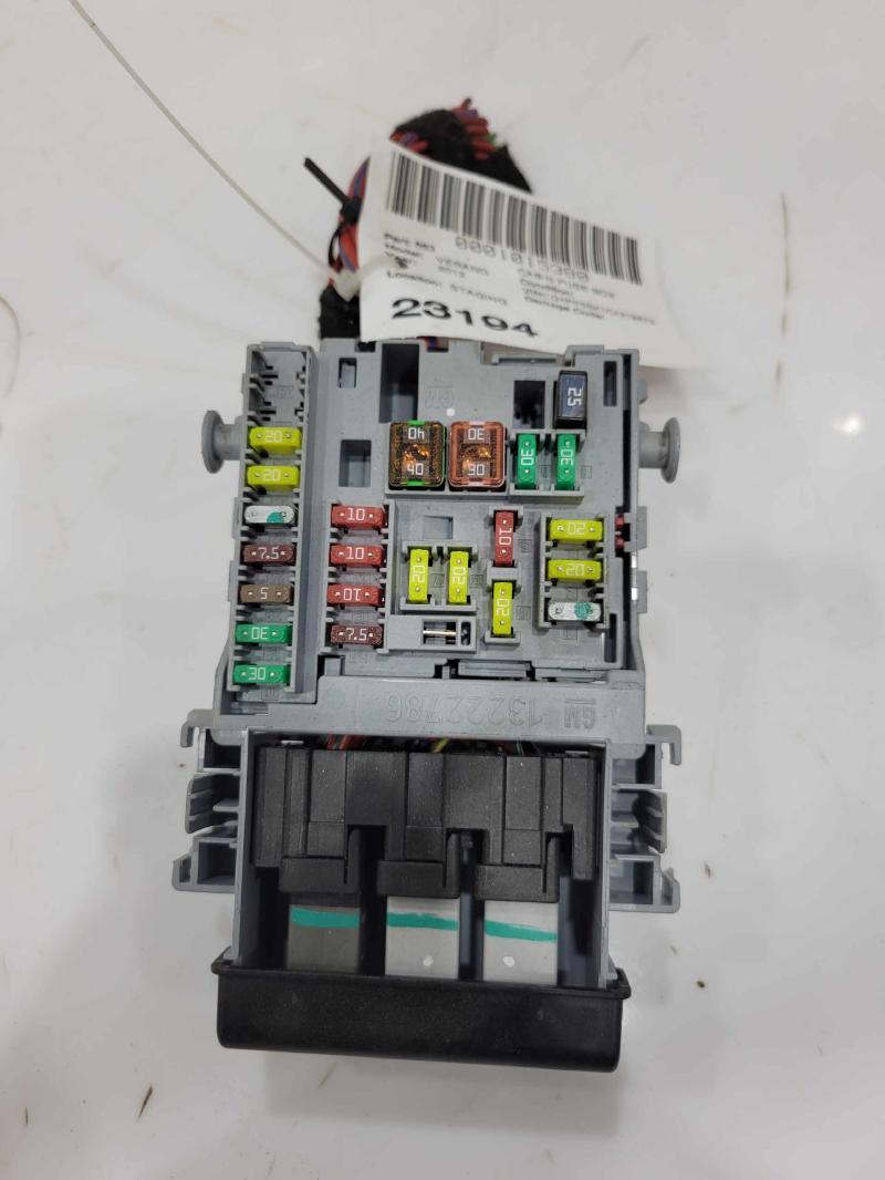 2012 Buick Verano Cabin Fuse Box
