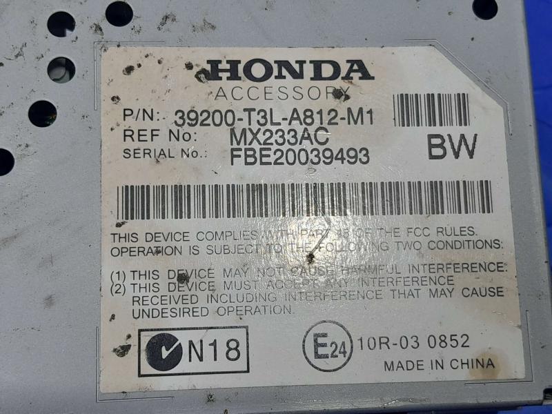 2015 Honda Accord Chassis Brain Box