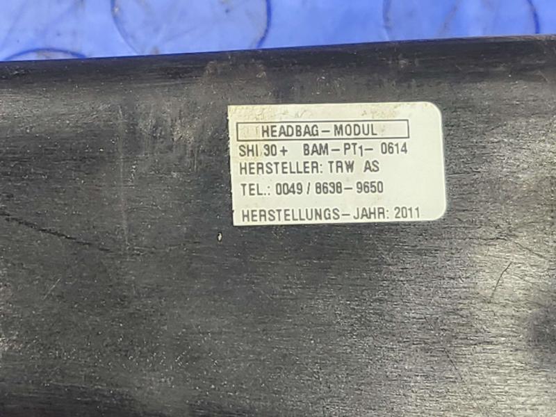2011 Maserati Quattroporte Air Bag